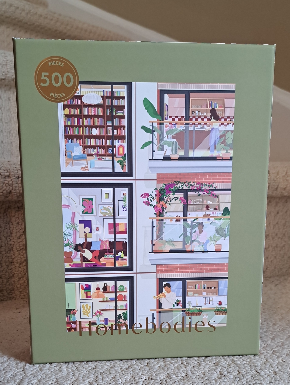 HOBBRY Hombodies 500 Piece Jigsaw Puzzle NEW!